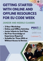 22 AE 213 Getting Started with Online and Offline Resources for EU Code Week - Junior and Middle Classes 