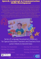 LC20-145A Speech, Language & Communication Skills Course for Teachers of Junior Classes & SEN Teachers 