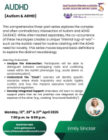LC26-08SP Autism and ADHD (AUDHD) Session 3
